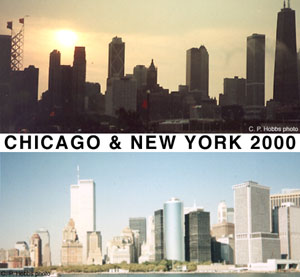 Chicago and New York 2000